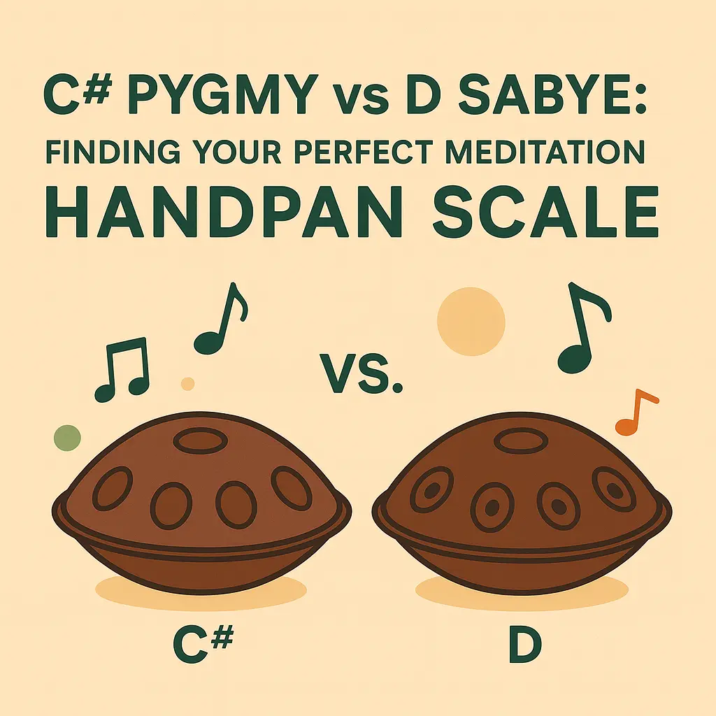 C# Pygmy vs D Sabye: Finding Your Perfect Meditation Handpan Scale
